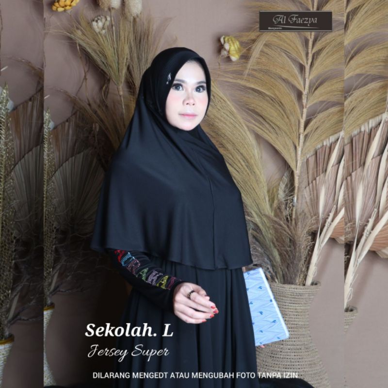 Terbaru Jilbab Sekolah L by Al-Faezya