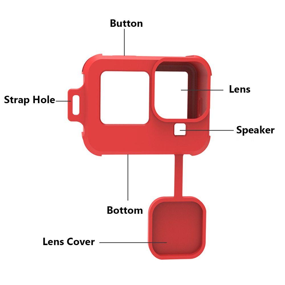 POPULAR Casing Populer Housing Lengan Shell Pelindung Warna-Warni Untuk Gopro Hero9 10