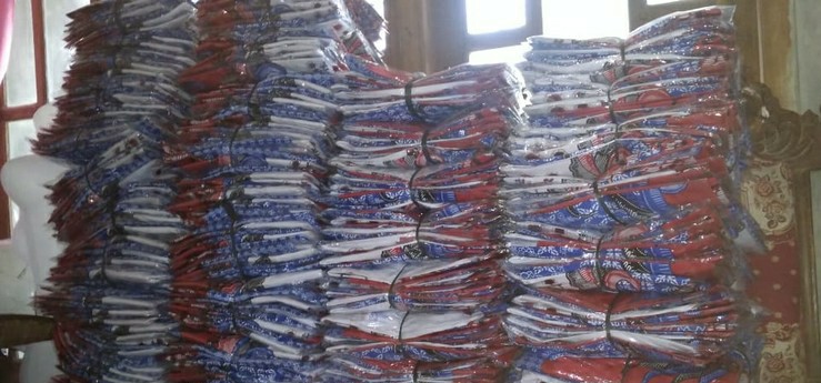 Tunik Batik Wanita Lengan Panjang