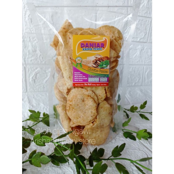 

keripik tempe daniar, keripik tempe gembuk, oleh oleh ngawi