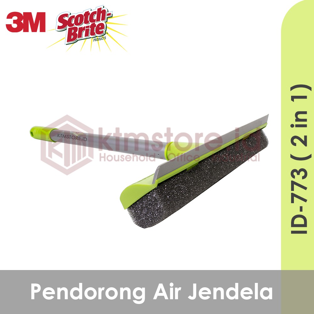 Ktmstore 3M Scotch Brite Pendorong Air Jendela 2 in 1 ID-773