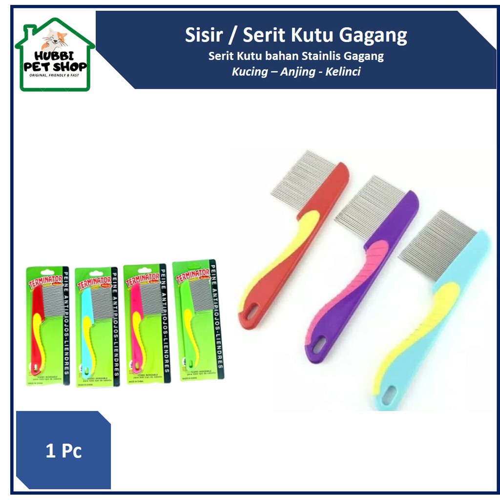 SISIR KUTU GAGANG - SERIT KUTU KUCING ANJING