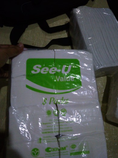 Tisu See-u Pop-up Tissue 8 In 1