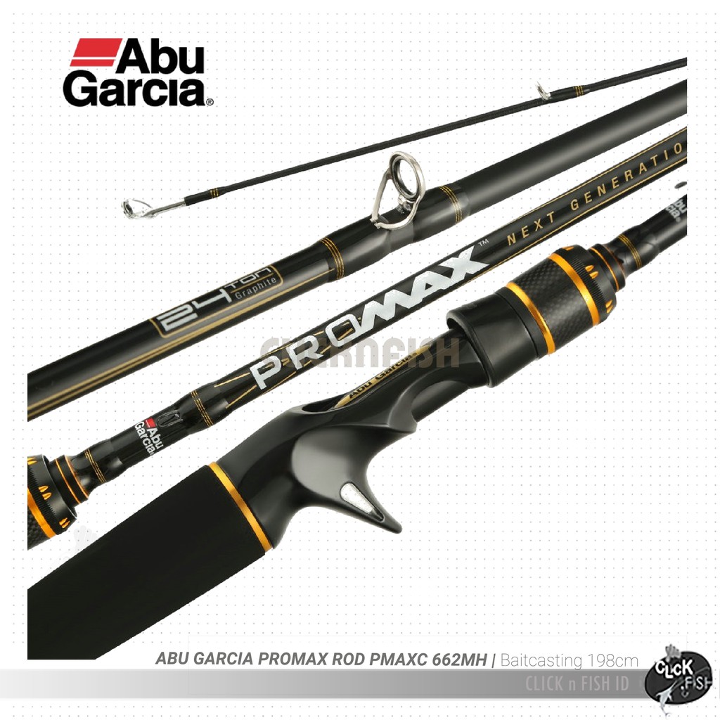 Joran Casting ABU Garcia PROMAX ROD PMAXC 662MH - Baitcasting 198 cm Rod PROMO JORAN PANCING