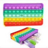 Big Pop It Pencil Case Bag Pops Fidget Toys Push Bubble
