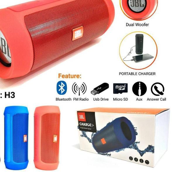 -94 [UKURAN BESAR] SPEAKER BLUETOOTH JBL CHARGE 2+ / SPEAKER BLUETOOTH CHARGE 2 PLUS ✶