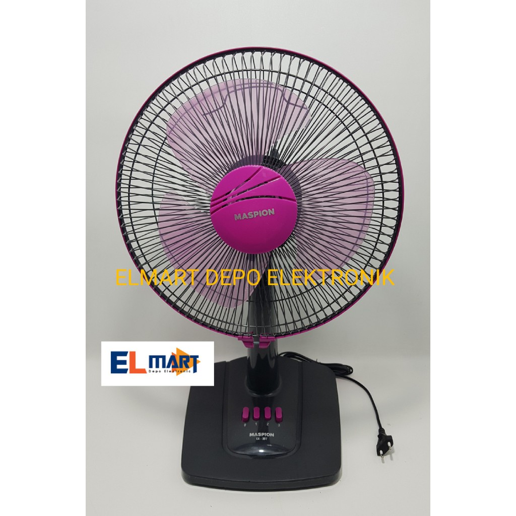Kipas Angin Meja MASPION EX 307 12inch Desk Fan 12 EX307 Kipas Angin Meja MASPION EX 307 12inch Desk Fan 12 EX307