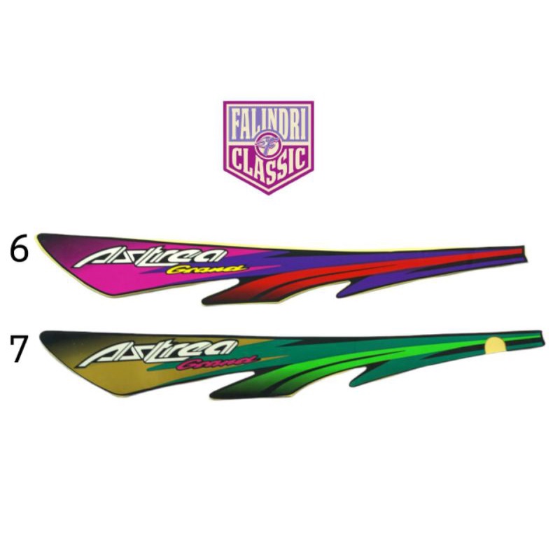 Striping Honda Astrea Grand Polet Honda Astrea Grand