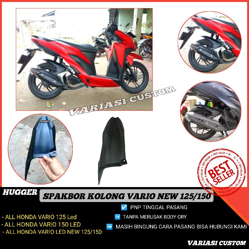 HUGGER SPAKBOR KOLONG HONDA VARIO 125 150 LED NEW