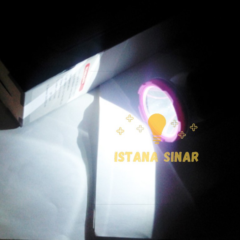 Fox Lampu Emergency + Senter Charge Cas GF-705 GF 705 Neon Darurat