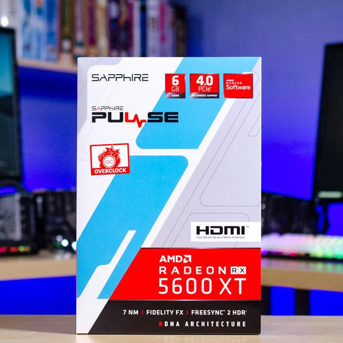 Sapphire AMD Radeon RX 5600 XT Pulse OC 6GB GDDR6 192 BIT TERJAMIN