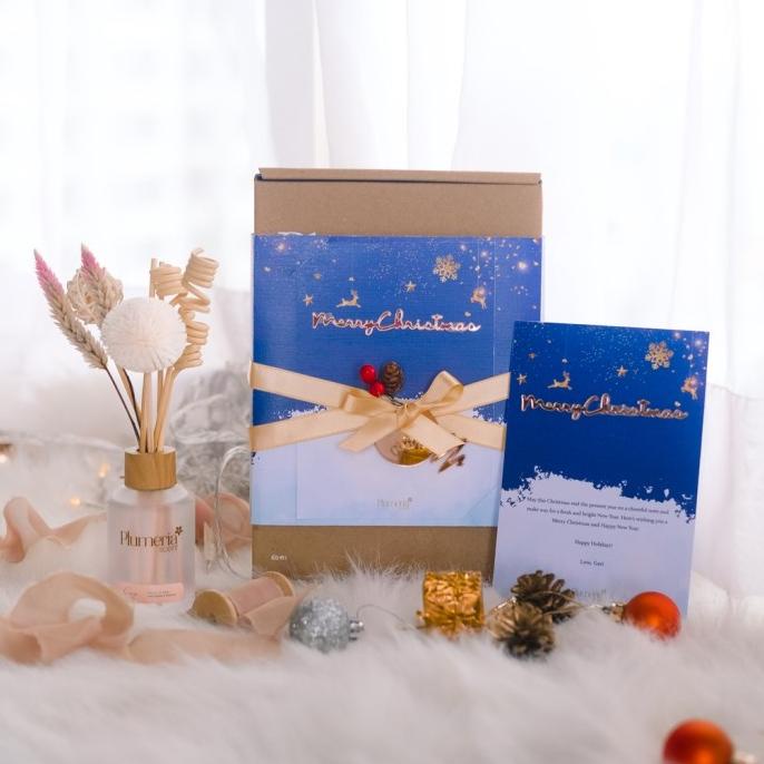 Aa36Z65 Plumeria Christmas Essential Edition Reed Diffuser (Pengharum Vasituan