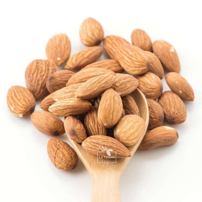 

Roasted Almond Kupas 500gr | Kacang Almond Kupas Panggang Premium