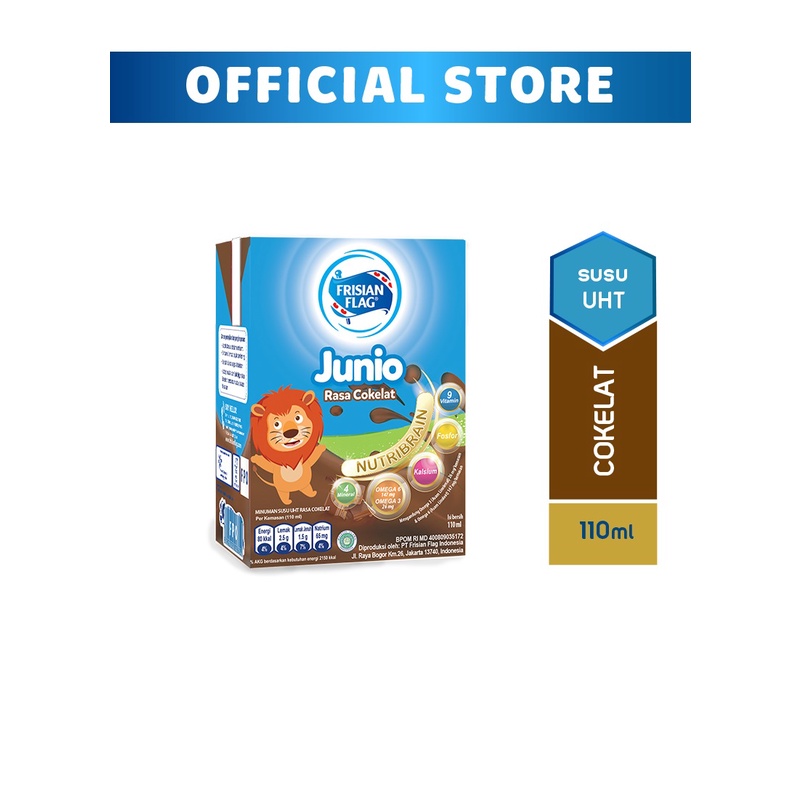 

Frisian Flag Susu Cair Junio Cokelat 110Ml - Alhanan/04