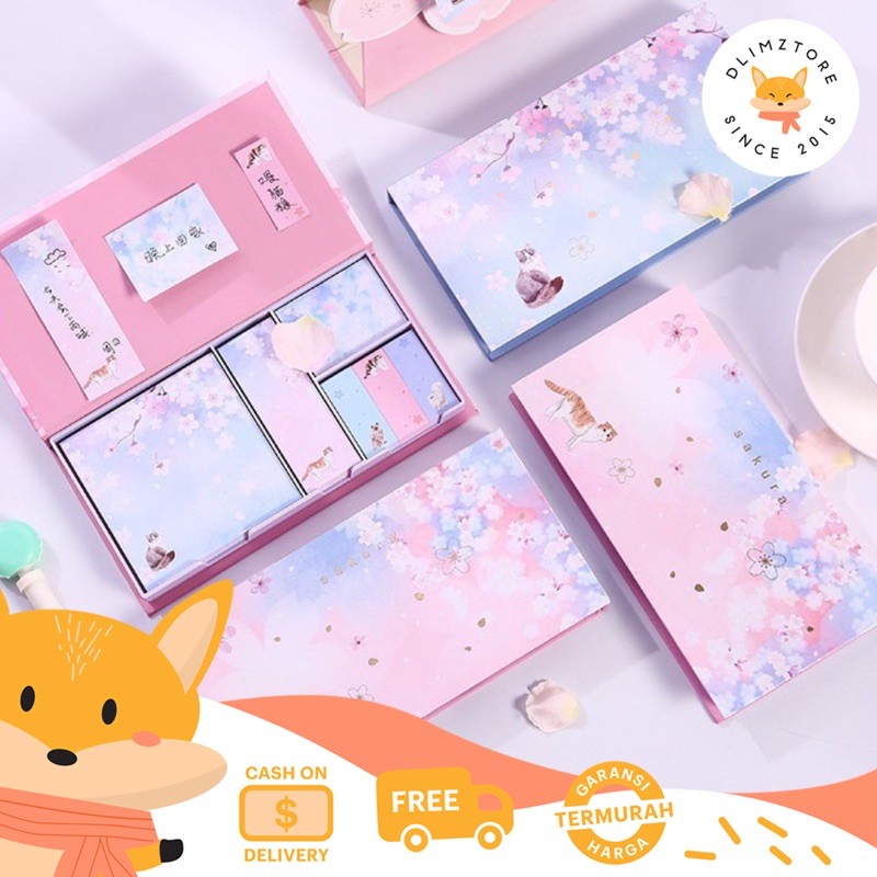 

[DZ] ST183 - Set Sticky Notes / Stik Marker / Memo Note