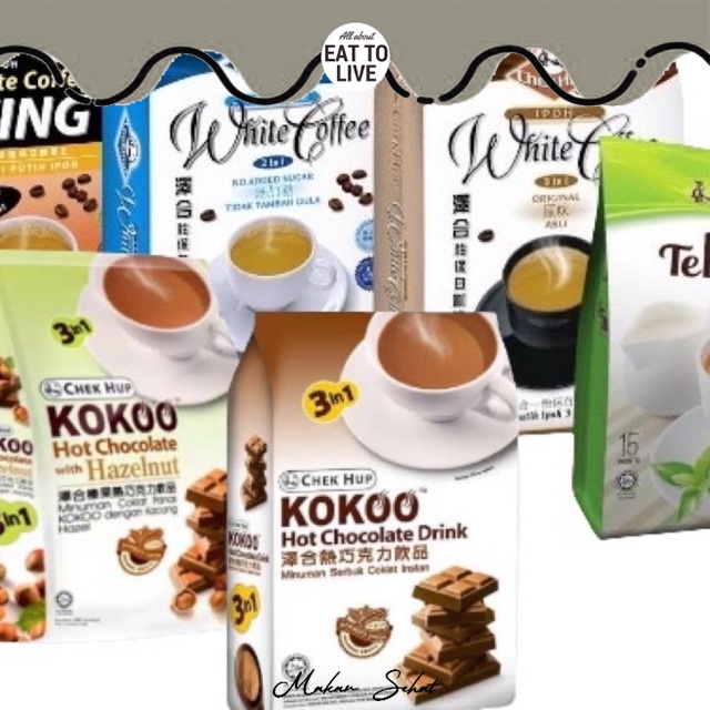 

Chekhup White Coffee and Teh Tarik 15 sachet