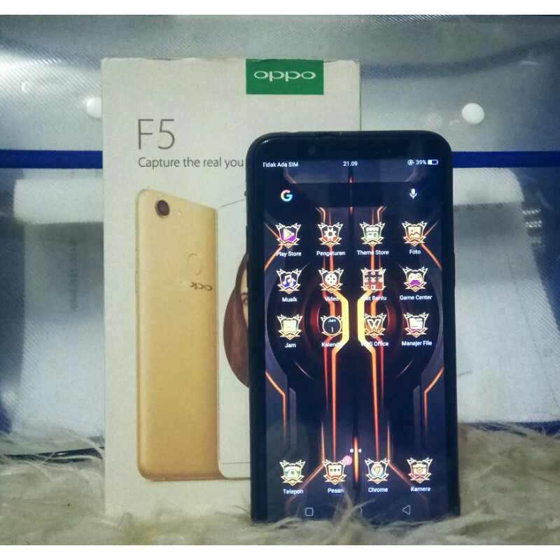 Di mahar Oppo F5 ram 4/32 hp+dus.