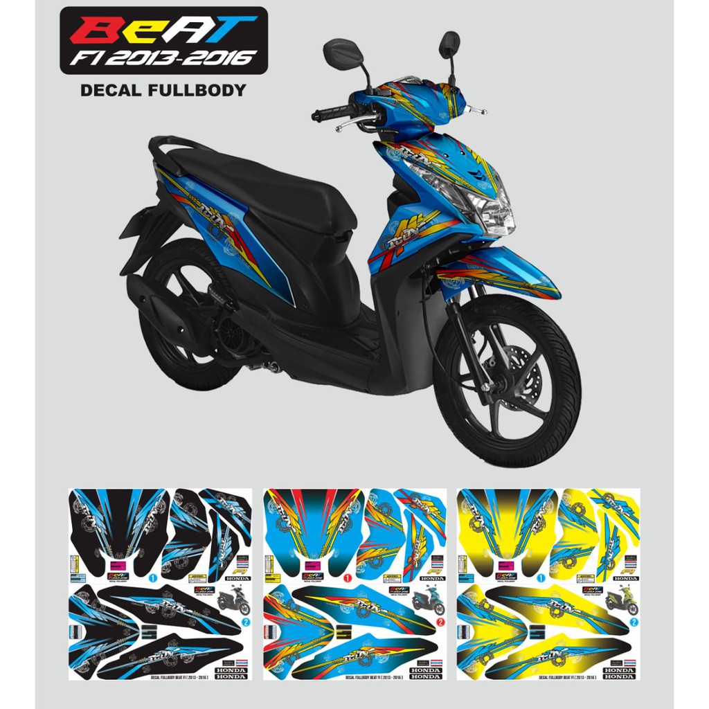 Decal full body beat fi 2013-2016