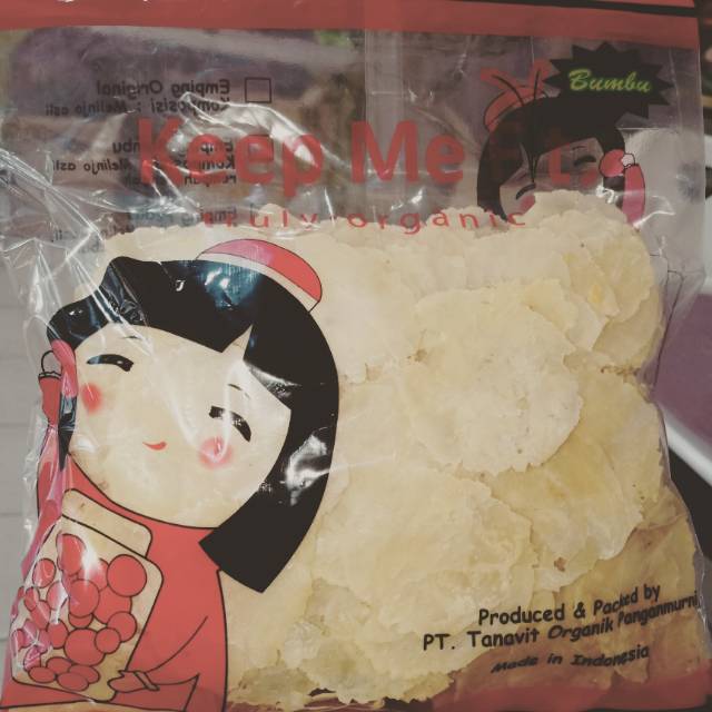 

Emping Organik Mentah (sweet) keep me fit 250gr