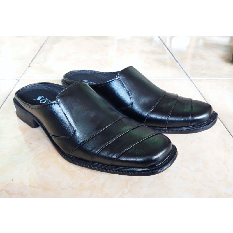 Sepatu selop pria formal /  sendal slop murah