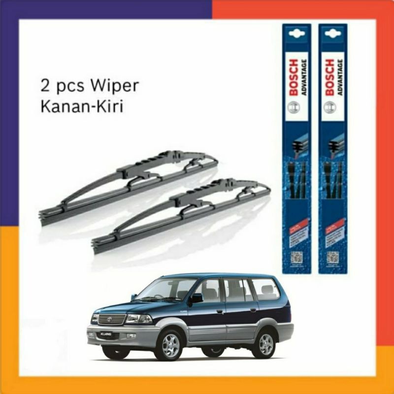 Wiper Bosch Toyota kijang kapsul lgx lsx
