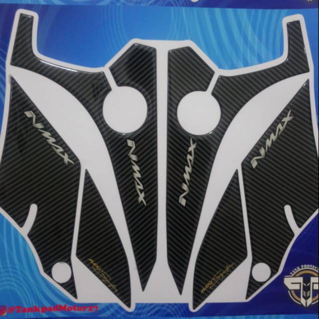 Stiker sticker timbul resin body samping yamaha nmax 2020