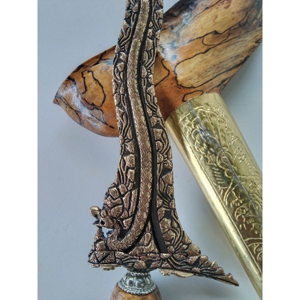 Keris Nogo Sosro Full Ukiran Kinatah