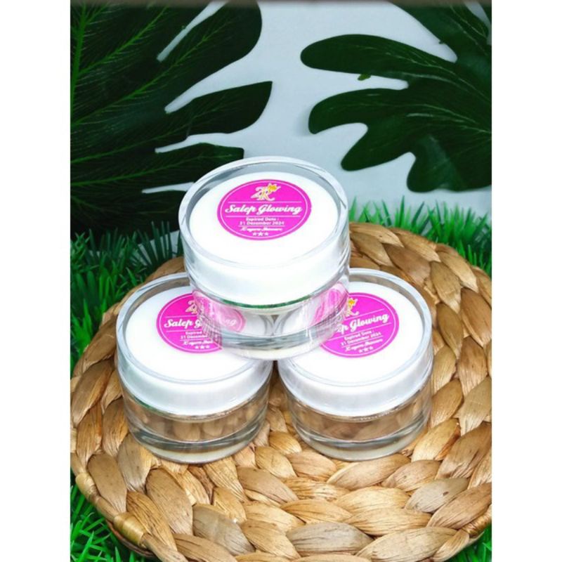 Salep Pelicin Wajah Glowing Cream Malam Glowng Krim Pemutih & Pengglowing Wajah Terlaris Ampuh Memut