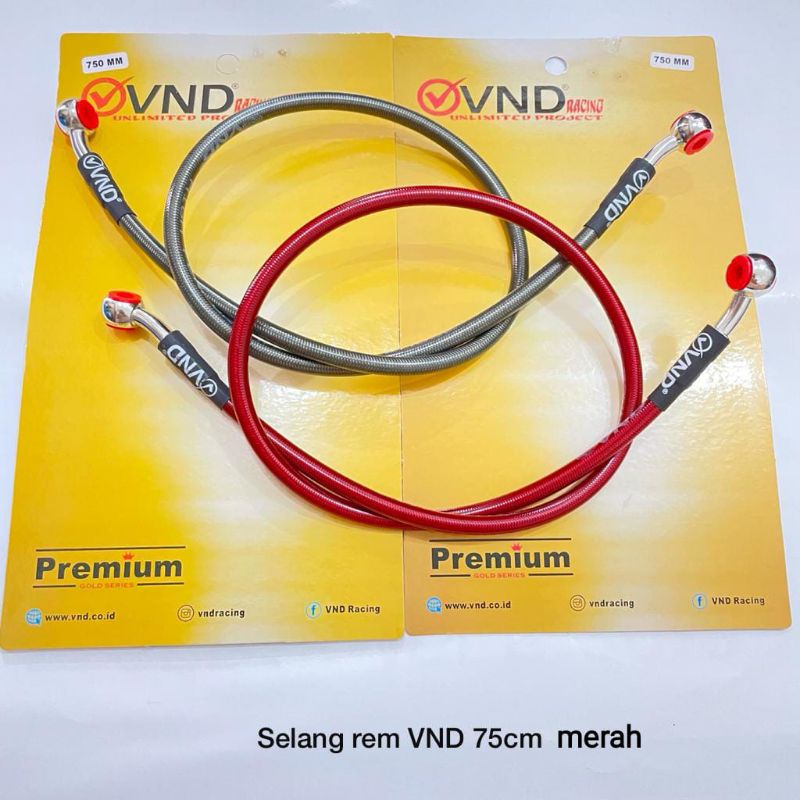SELANG REM DEPAN KABEL REM DEPAN VND 70 CM