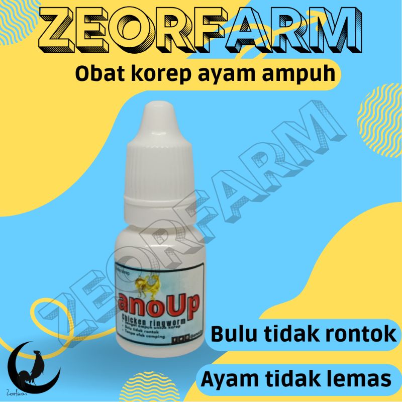 obat korep ayam ampuh bulu tidak rontok tanpa efek anoup oles zeorfarm