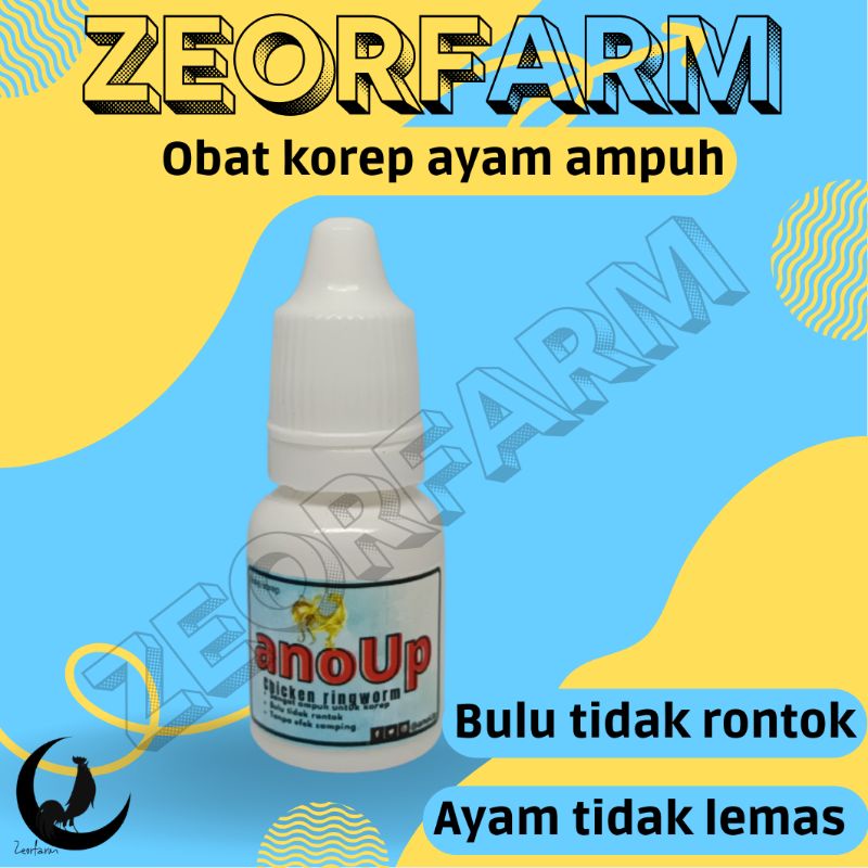 obat korep ayam ampuh bulu tidak rontok tanpa efek anoup oles zeorfarm