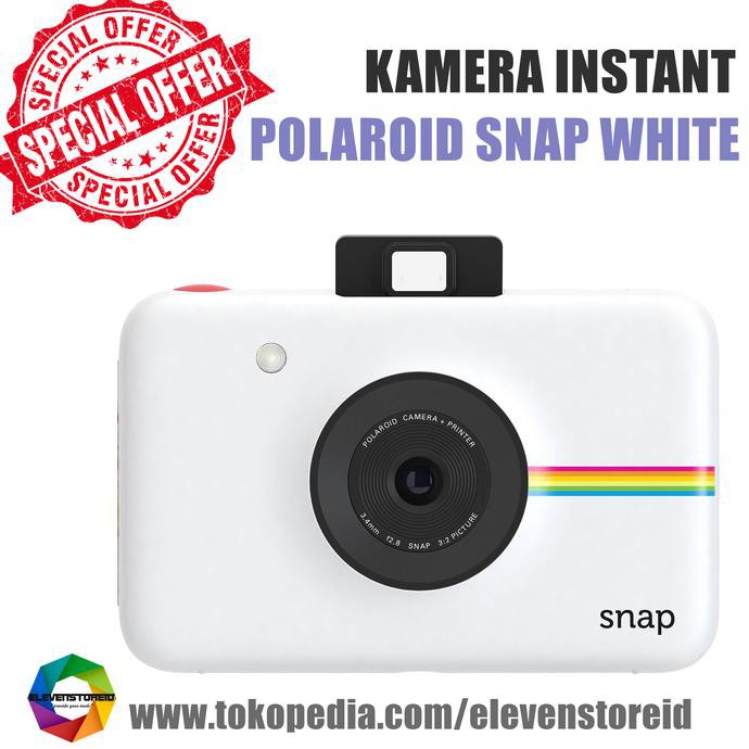 Kamera Instan Polaroid Snap White