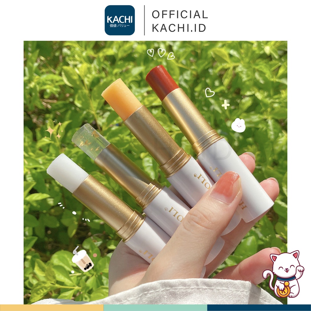 KACHI - HANBOLI Glitter Lip Balm Galaxy 24K Gold White Pelembab Bibir XX023