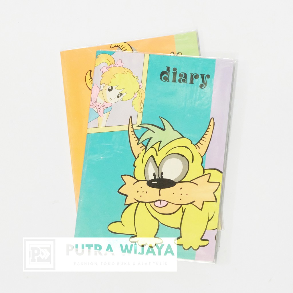 

Buku Note/Diary Ukuran A6 Berwarna
