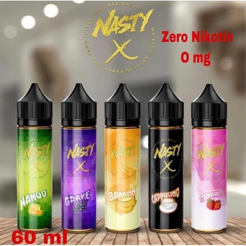 LIQUID POD NASTY X 60ML / LIQUID VAPE RASA BUAH