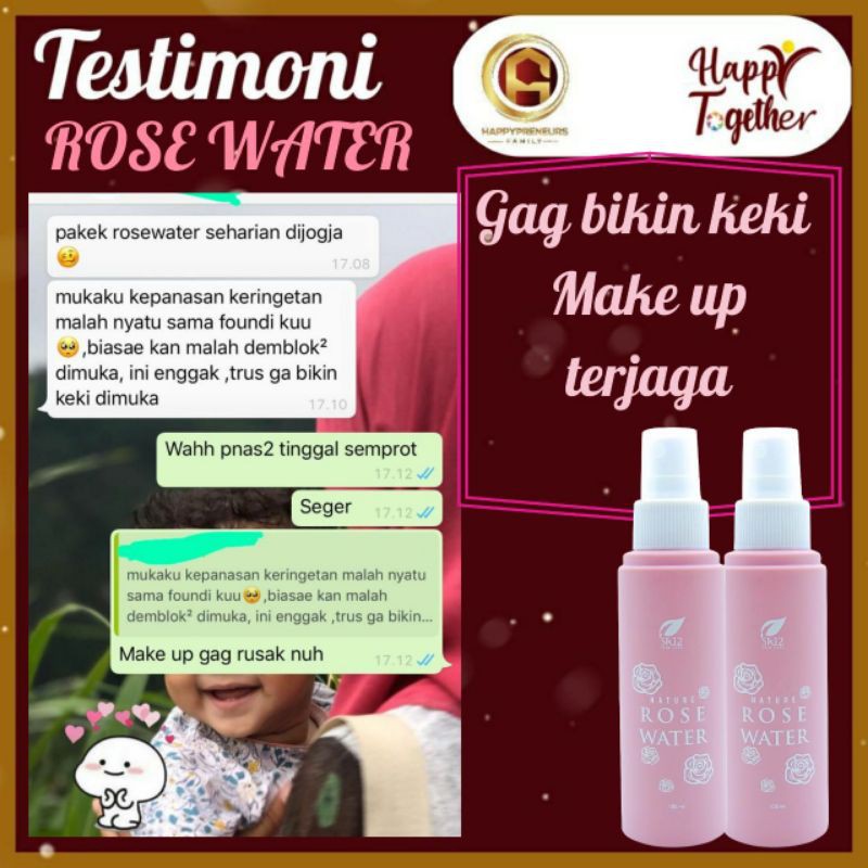 SETTING SPRAY UNTUK MAKE UP TAHAN LAMA / NATURE SECRET WATER SR12 / FACIAL SPRAY MELEMBABKAN WAJAH BPOM FACIAL MIST KULIT BERJERAWAT