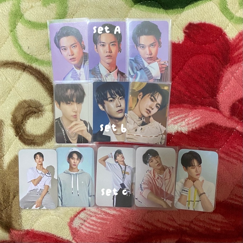 doyoung nct photocard ar scrapbook tablet pouch jenim keyring
