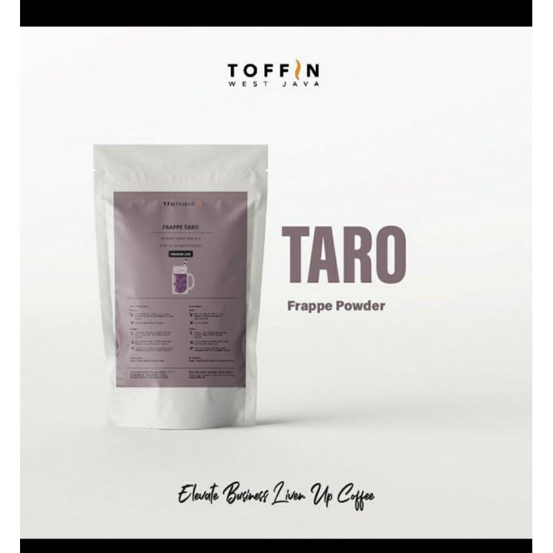 

Toffin Powder Taro/Bubuk minuman rasa taro