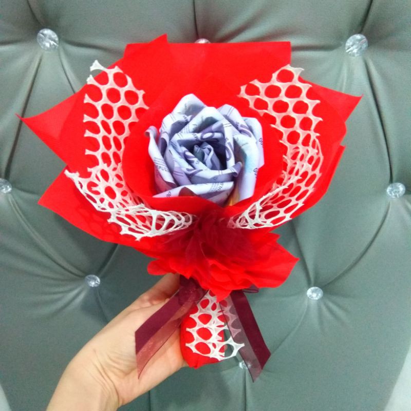 buket bunga uang asli / bouquet bunga uang asli