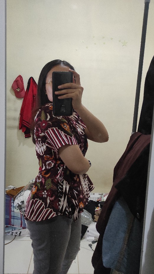 Atasan - Blouse Batik Wanita 628 Aa