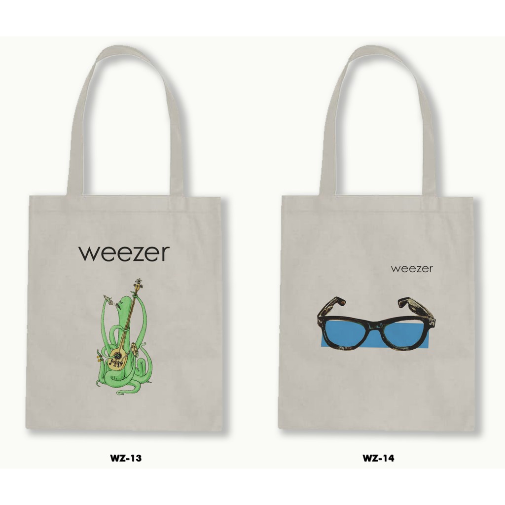 TOTE BAG BLACU - WEEZER .01