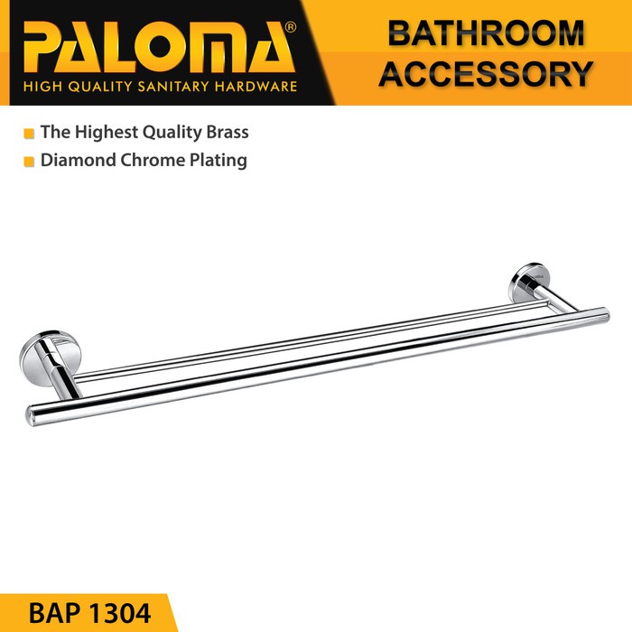 PALOMA BAP 1304 Rak Handuk Baju Gantungan Hanger Dinding Kamar Mandi