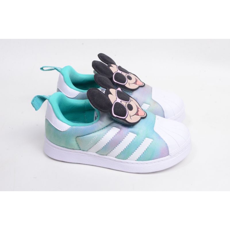 SEPATU ANAK ORIGINAL ADIDAS SUPERSTAR 360 DISNEY MICKEY SUN GLASES