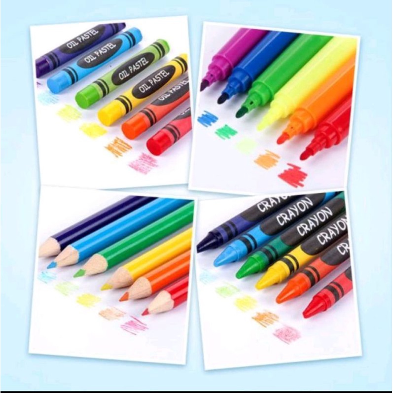 

pensil warna set 208pcs