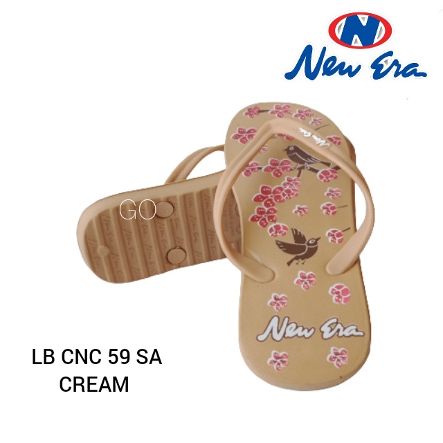 sogo NEW ERA LB CNC 56 SA Sandal Japit Motif Sakura Terbaru