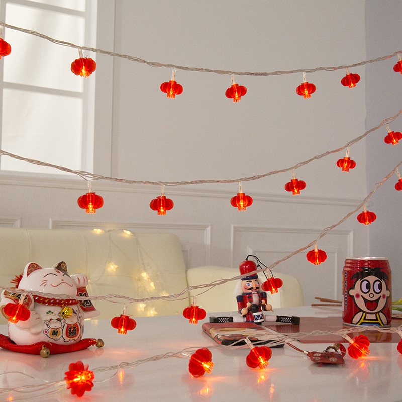 [ 1.5M Led Spring Festival Light String Decoration for  Home Wedding Chinese New Year Party Scene Arrangement ]