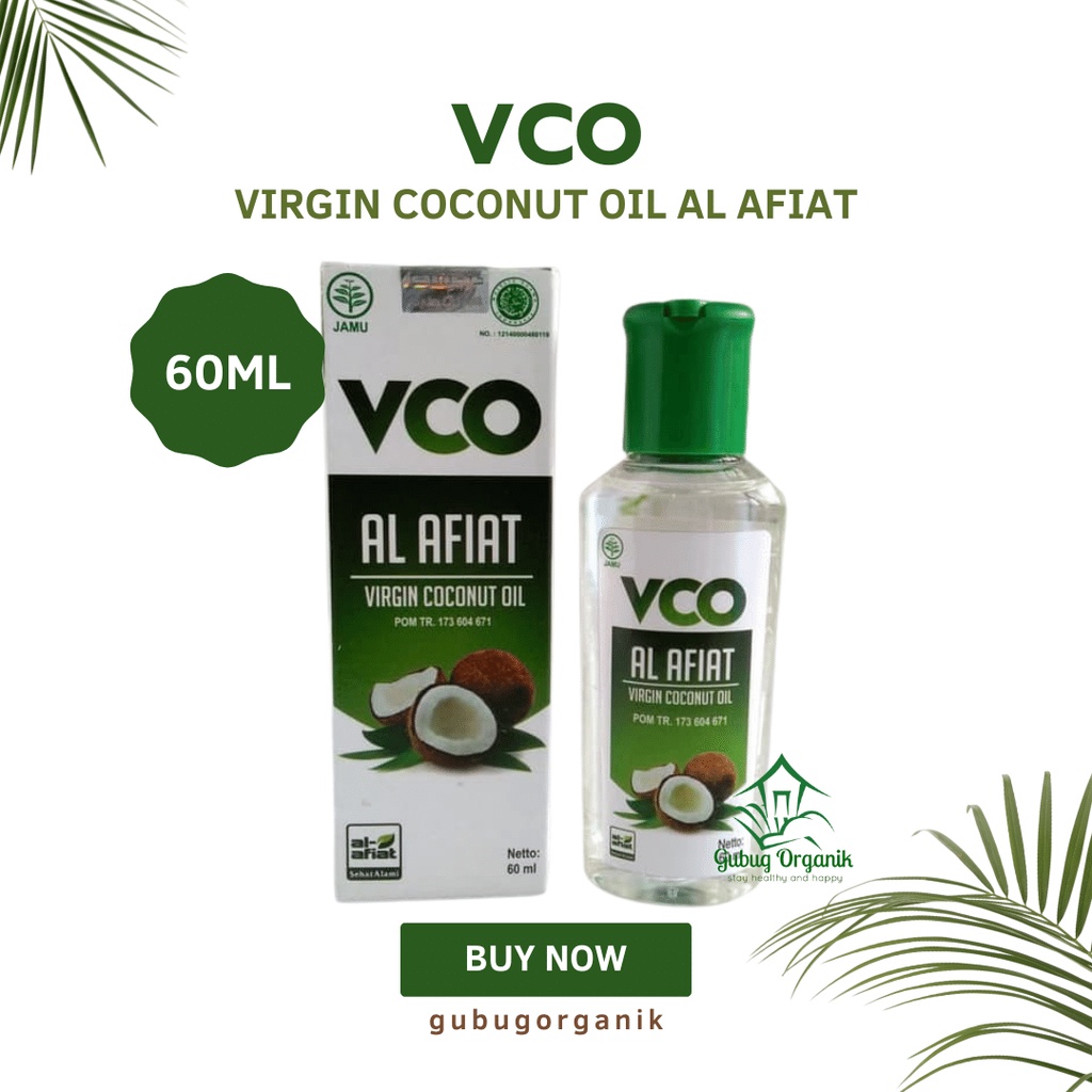 

VCO (Virgin Coconut Oil) 60ml 125ml Minyak Kelapa Murni Original 100% MURAH