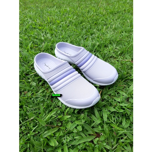 Sepatu Wanita Bustong Sepatu wanita slip on Bahan karet tanpa sambungan