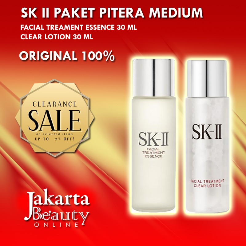 SK-II SKII SK2 SK II FACIAL TREATMENT ESSENCE FTE 30ml &amp; Clear lotion 30 ml