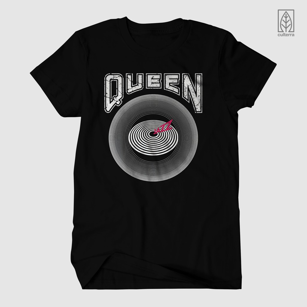 KAOS BAND / KAOS QUEEN JAZZ/ QUEEN WHITE PINK / BAJU QUEEN JAZZ / BAJU MUSIK ROCK METAL / COLOR VERS